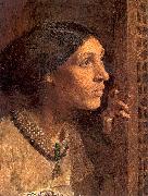 Moore, Albert Joseph The Mother of Sisera Looked out a Window France oil painting artist